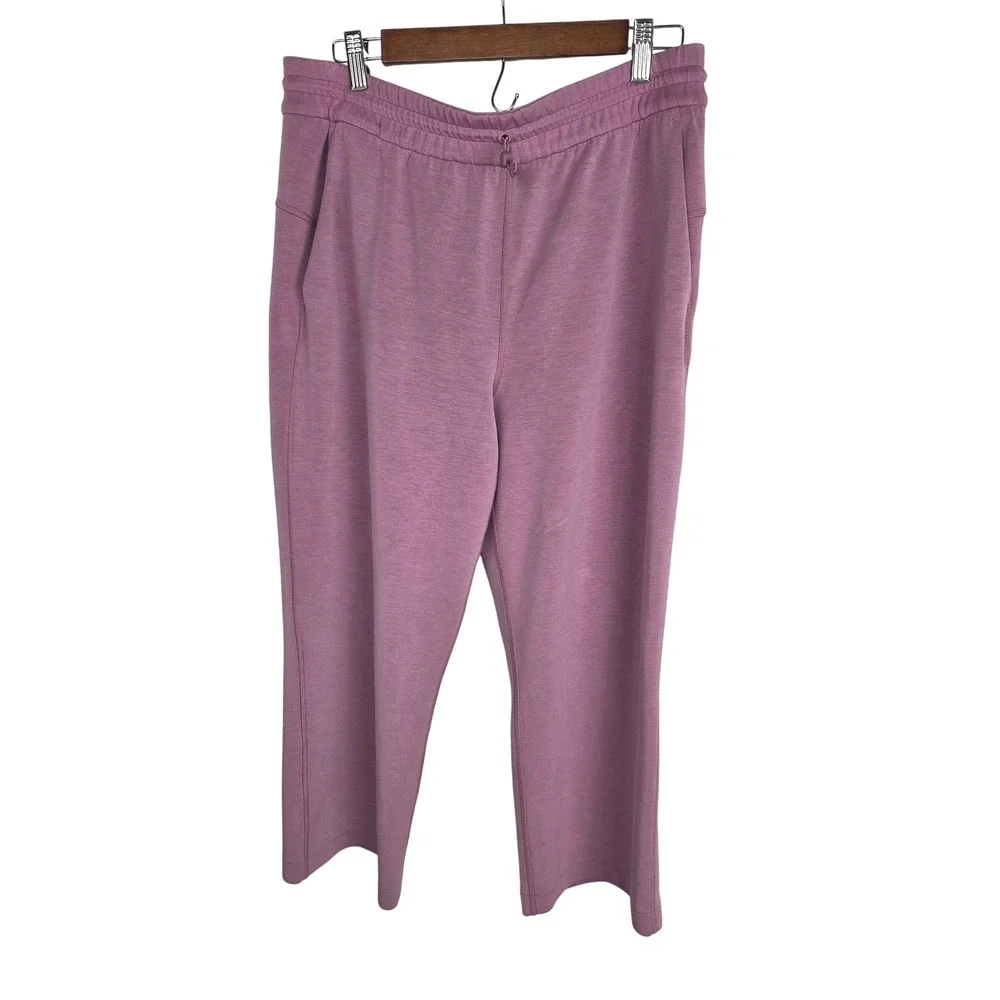 Lululemon Softstreme Cropped Pant 12 Velvet Dust High-Rise Straight Yoga LW6BZXS